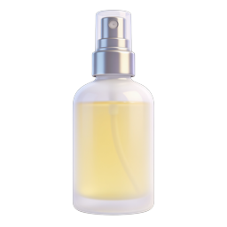 Perfume Spray Bottle Icon - Realistic 3D Render