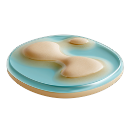 Petri Dish with Microbial Colonies - Lab Science Icon