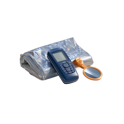 Phone Search Magnifier Icon - Mobile Investigation