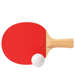 Icona racchetta da ping pong - Attrezzatura per tennis da tavolo