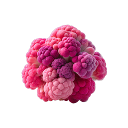 Pink Berry Cluster - Organic Nature Icon