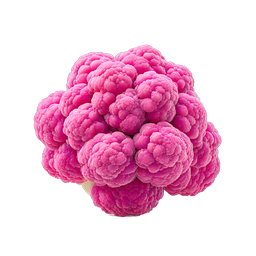 Pink Cauliflower Icon - Vibrant Realistic Vegetable
