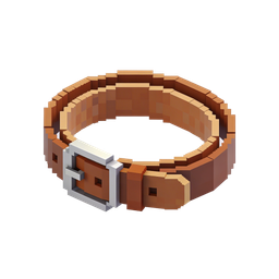 Stylish Pixel Belt Icon for Fashion Projects