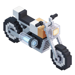 Icona blaster pixel voxel arma fantascientifica