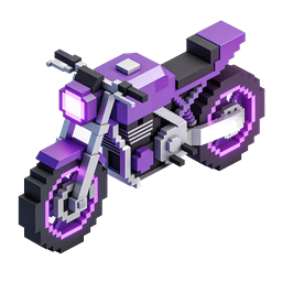 Pixel Art Sci-Fi Blaster Weapon Icon