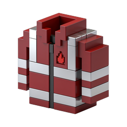 Ícone de kit de primeiros socorros pixel | Bolsa médica voxel isométrica