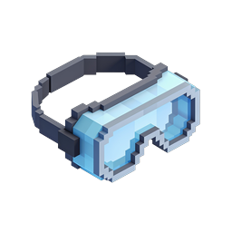 Icône de jeu isométrique de bague en cristal pixel pour RPG et récompenses