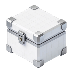 Pixel Art Treasure Chest Icon - Isometric Game Asset