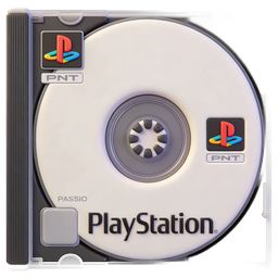 PlayStation Game Disc Icon - Retro PS1 CD Case