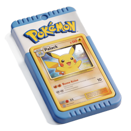 Pokemon Trading Card Icon | Pikachu Collectible Card