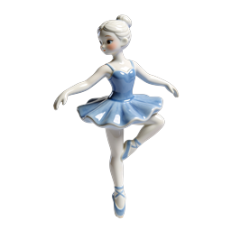 Elegant Porcelain Ballerina Figurine Icon