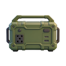Portable Power Station Icon - Rugged Outdoor Generator