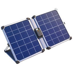 Portable Solar Panel Charger Icon | Renewable Energy