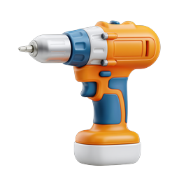 Power Drill Icon for DIY and Construction Projects