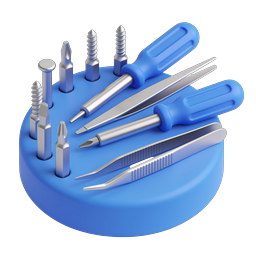 Precision Repair Toolkit 3D Icon | Tools & Hardware