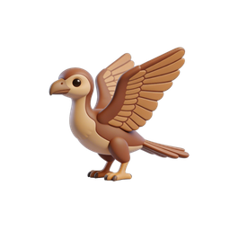 Charming Cartoon Bird Icon for Creative Projects
