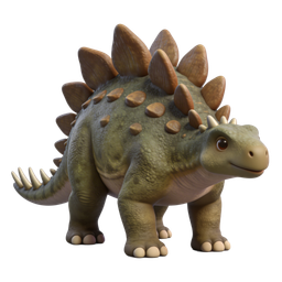 Adorable Dinosaur Icon for Kids' Learning Materials