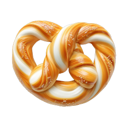 Pretzel Icon - Classic Twisted Baked Snack