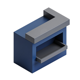 3D Isometric Printer Icon | Office Technology Vector