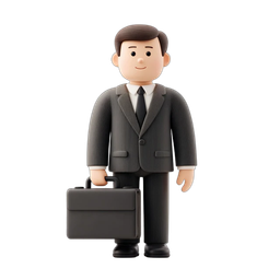Stylish Businessman Icon for Professional Use