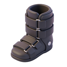 Durable Protective Boot Icon for Safety Gear