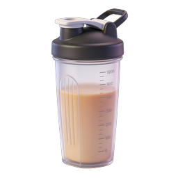 Stylish Protein Shaker Icon for Fitness Enthusiasts