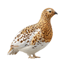 Realistic Quail Bird Icon - Detailed Wildlife Illustration