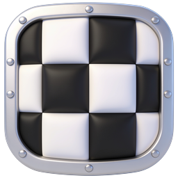 Racing Checkered Flag Icon | Finish Line Symbol