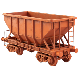 ไอคอนตู้รถไฟบรรทุกแร่ - เกวียนขนส่งสินค้าอุตสาหกรรม