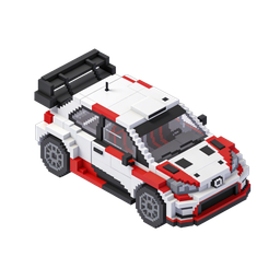 LEGO Race Car Icon - Colorful 3D Toy Design