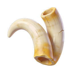 Icono de cuerno de carnero realista - Diseño de naturaleza y vida silvestre
