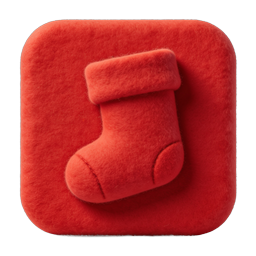 Roter Plüsch-Boxhandschuh-Icon - Sportausrüstung