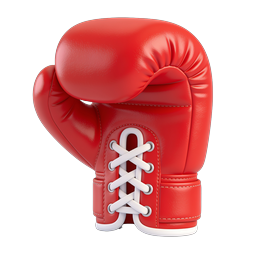 Red Boxing Glove Icon | Premium Sports Equipment