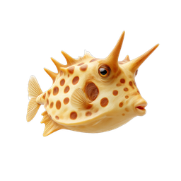 Puffer Fish Icon - Unique Marine Design