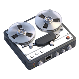 Reel-to-Reel Tape Recorder Icon | Vintage Audio Device