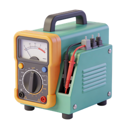 Multimeter Icon for Electrical Measurement Tools
