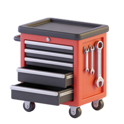 Stylish Toolbox Icon for DIY and Maintenance Projects