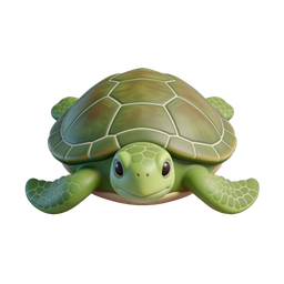 Friendly Turtle Icon for Eco and Wildlife Themes