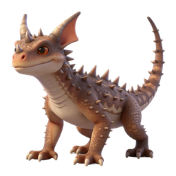Adorable Cute Dragon Icon for Fantasy Designs