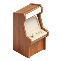 Retro-Arcade-Automat Icon - Vintage Gaming Cabinet