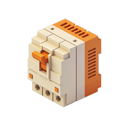 Retro Computer Tower Isometric 3D Icon