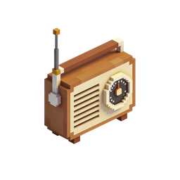 Retro Radio Icon - Perfect for Vintage Designs