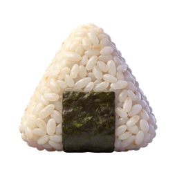 Delicious Rice Ball Icon for Food Apps