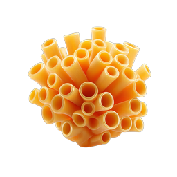 3D 笔管面集群图标 - 意大利美食