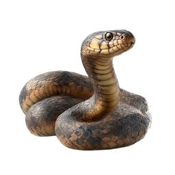 Realistic Snake Icon for Nature and Wildlife Themes