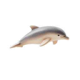Playful Dolphin Icon for Marine Conservation Projects