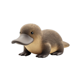 Cute Platypus Icon for Nature and Wildlife Projects