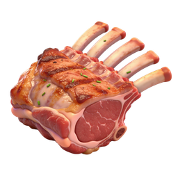 Rack of Lamb Icon for Culinary Designs and Menus