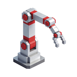 Robot Arm Icon for Automation and Robotics Projects