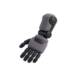 Robotic Hand Icon - AI & Prosthetic Technology Design